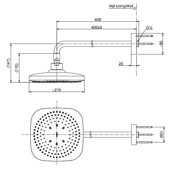 ban-ve-bat-sen-tam-gan-tuong-toto-tbw02003a Bản vẽ bát sen tắm TBW02003A TOTO gắn tường