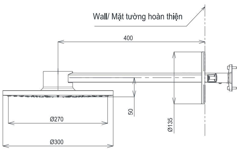 ban-ve-bat-sen-toto-tbw07004a Bản vẽ kích thước bát sen tắm TBW07004A TOTO gắn tường