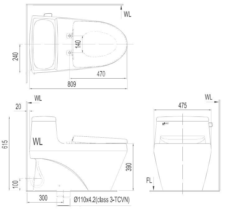 ban-ve-bon-cau-inax-ac-1035vn Bản vẽ bồn cầu Inax AC-1035VN - Xí bệt bàn cầu vệ sinh 1 khối