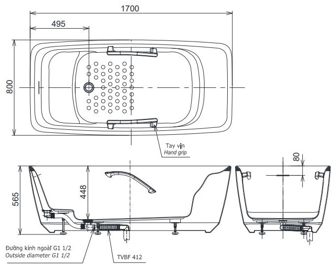 ban-ve-bon-tam-toto-pjy1724pwe-gw Bản vẽ bồn tắm PJY1724PWEN màu GW TOTO