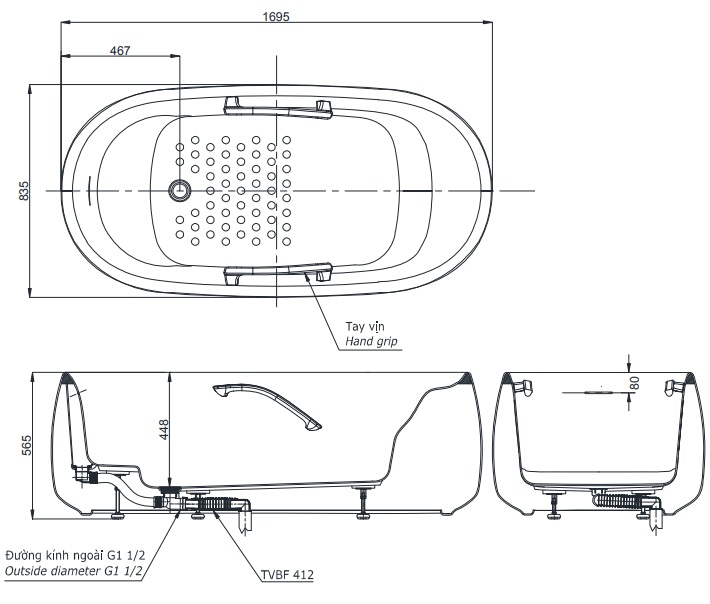 ban-ve-bon-tam-toto-pjy1744pwe-mw Bản vẽ bồn tắm PJY1744PWEN màu MW TOTO