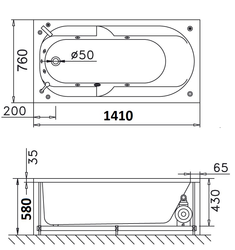ban-ve-bon-tam-xay-caesar-at0440 Bản vẽ kỹ thuật bồn tắm dài Caesar AT0440 1.4M