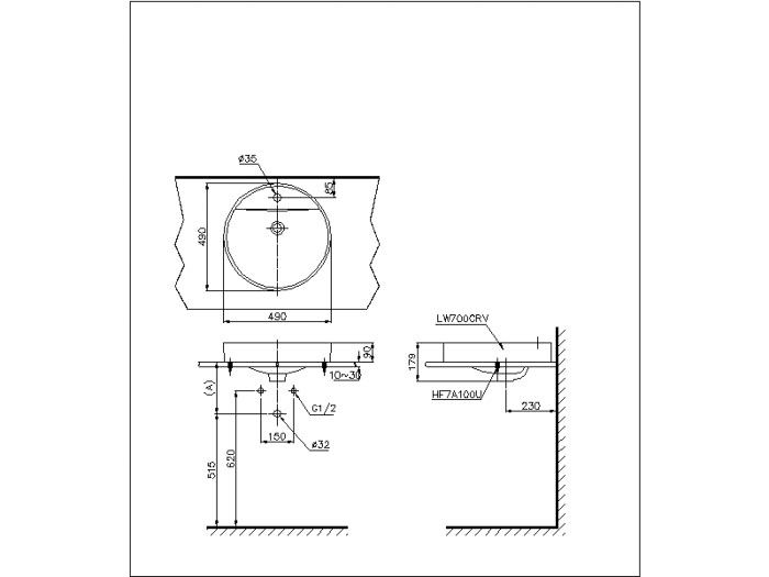 ban-ve-chau-lavabo-dat-ban-lt700ctr ảnh 2d chậu lavabo đặt bàn LT700CTR