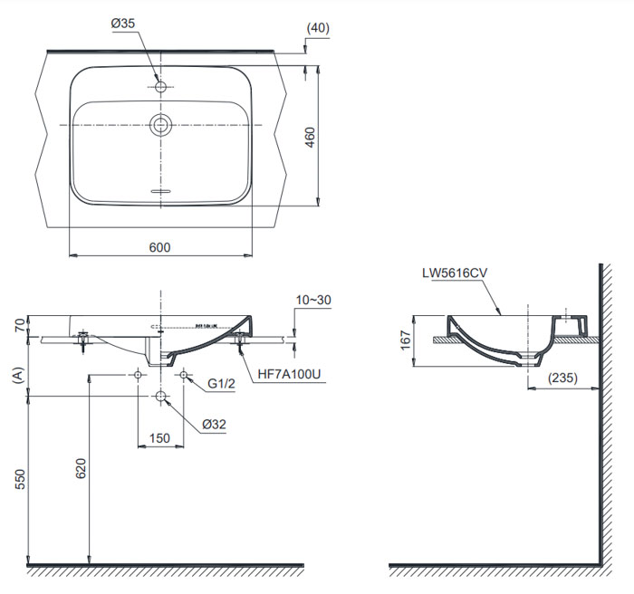 ban-ve-chau-rua-toto-dat-ban-lt5616c ảnh 2d chậu lavabo TOTO đặt bàn LT5616C
