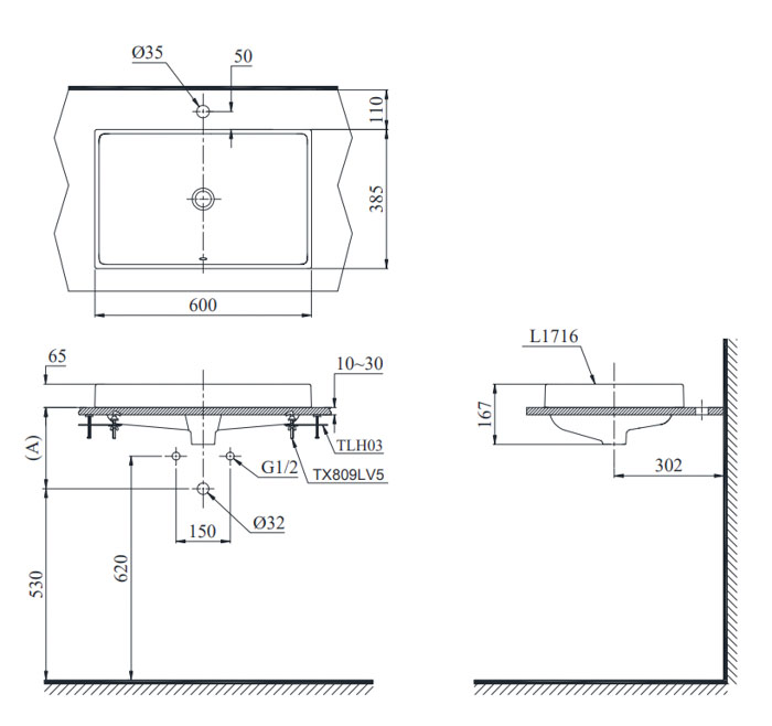 ban-ve-lavabo-dat-ban-chu-nhat-l1716 ảnh 2d chậu lavabo chữ nhật L1716