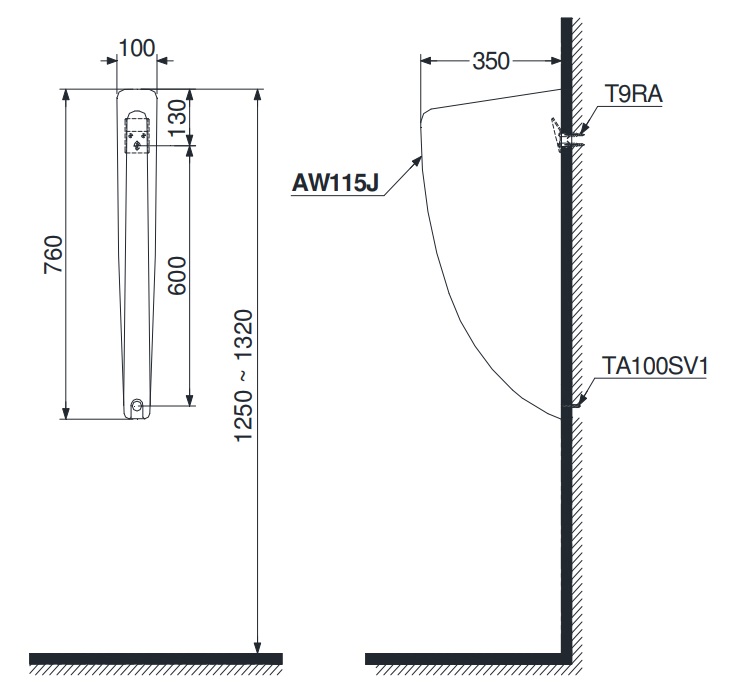 ban-ve-vach-ngan-bon-tieu-nam-toto-aw115j