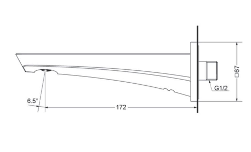 ban-ve-voi-xa-bon-toto-tbg07001b Bản vẽ vòi xả bồn TOTO TBG07001B