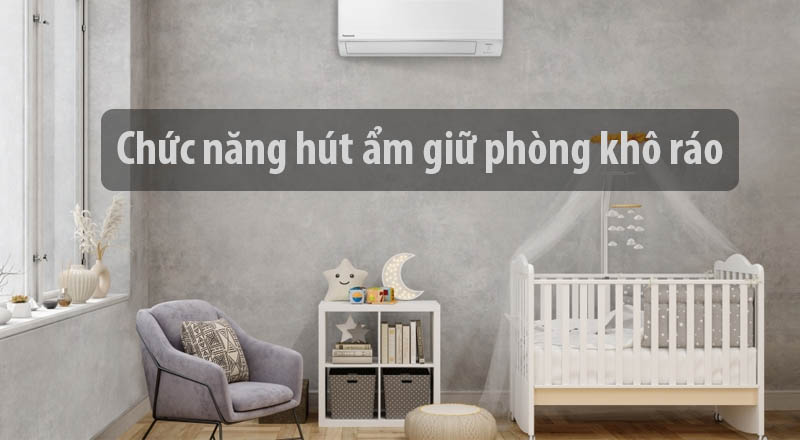 chuc-nang-hut-am-giu-phong-kho-rao Chức năng hút ẩm giữ phòng khô ráo