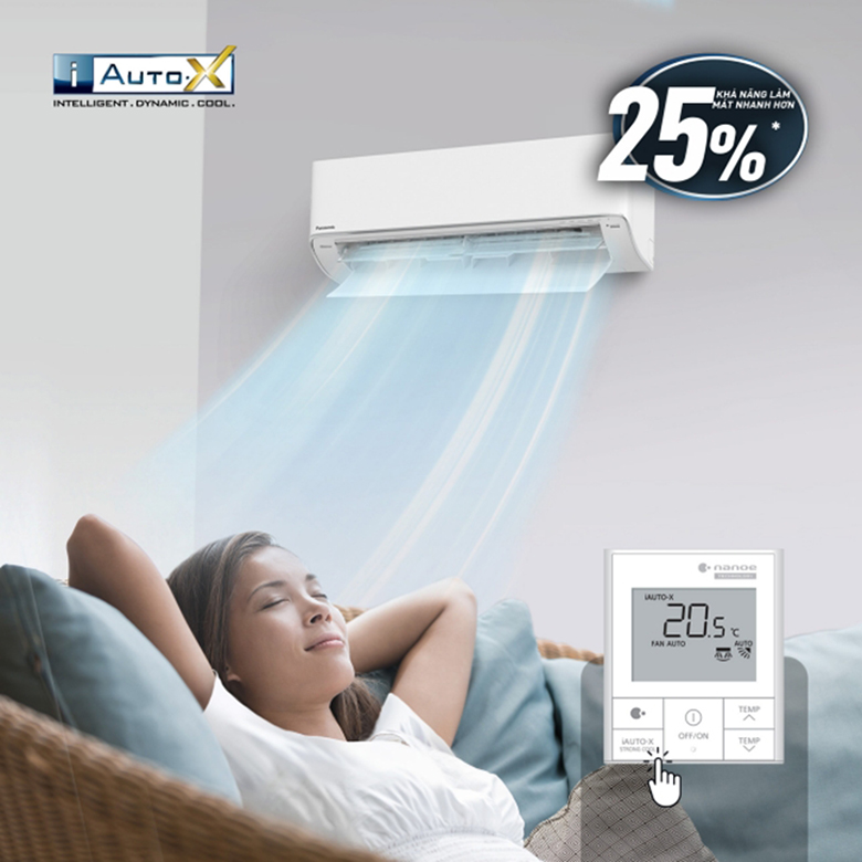 ckeditor_3382455-1 Làm lạnh nhanh tức thì - Điều hòa Panasonic 2 chiều Inverter 11900 BTU CU/CS-XZ12XKH-8