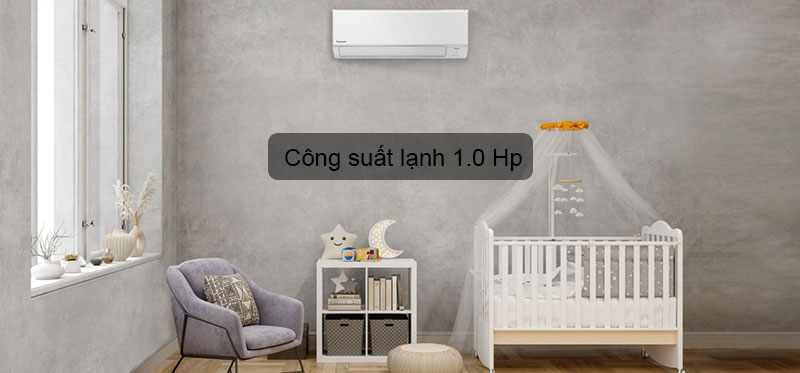 cong-suat-lanh-1hp Công suất làm lạnh 1 HP, phù hợp với căn phòng có diện tích dưới 15m2