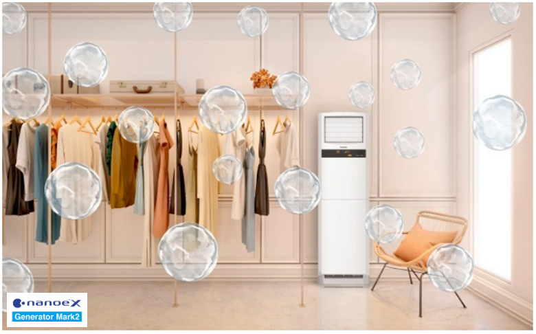 dieu-hoa-cay-panasonic-nanoex-1-2 Điều hòa cây Panasonic NanoeTMX thế hệ 2