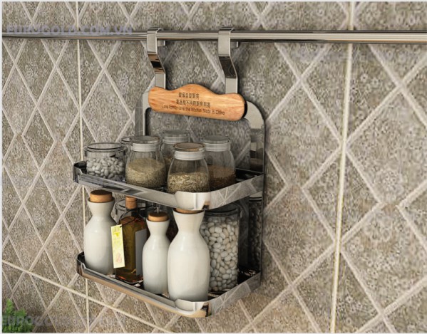 gia treo ngoai gia vi 2 tang Giá treo ngoài gia vị 2 tầng EV28 Eurogold