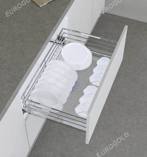 Gia xoong noi bat dia det da nang Eurogold Giá xoong nồi bát đĩa dẹt đa năng, gắn cánh âm tủ Eurogold