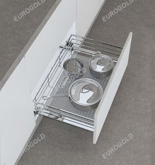 Gia xoong noi inox mo nan det gan canh am tu Eurogold Giá xoong nồi inox mờ nan dẹt gắn cánh âm tủ Eurogold