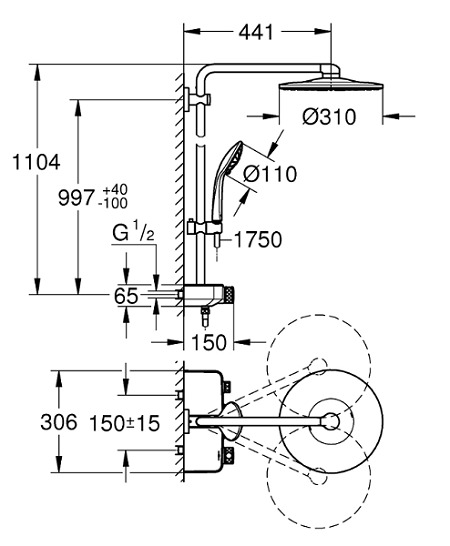 grohe-26507000-ban-ve-ky-thuat-sen-cay-nhiet-do