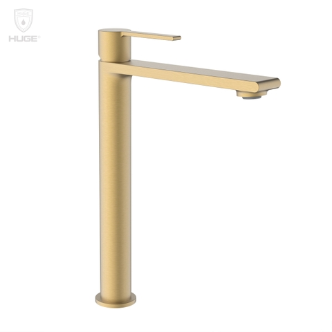 h-8600ag-jpeg-1 Vòi rửa lavabo Elegant (Brush Gold) H-8600AG