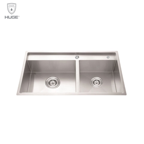 h-p200a1-1 CHẬU 2 HỐ LỆCH PLUS (H-P200A1)