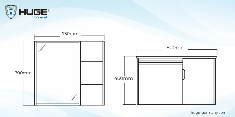 huge-germany-com_ Bộ tủ lavabo nhôm 800 H-PA8-80