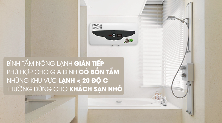 Máy nước nóng Kangaroo 30 lít KG 70A3 - thiết kế lạ mắt, gam màu nhã nhặn Máy nước nóng Kangaroo 30 lít KG 70A3 - thiết kế lạ mắt, gam màu nhã nhặn