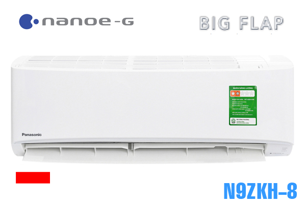 n9vkh8-opqh5g-1 Panasonic N9ZKH-8, Điều hòa Panasonic 1 chiều 9000BTU giá rẻ