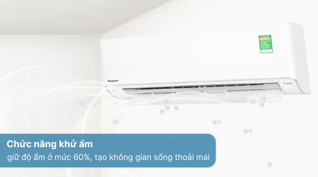 Máy lạnh Panasonic Inverter 1.5 HP CU/CS-XU12XKH-8 - Chức năng khử ẩm Máy lạnh Panasonic Inverter 1.5 HP CU/CS-XU12XKH-8 - Chức năng khử ẩm