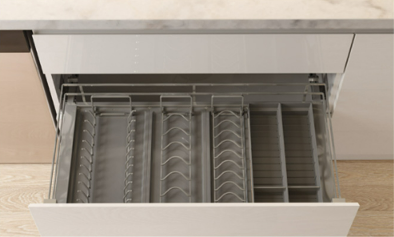 Rổ để bát đĩa KASON FLEX 900mm Hafele 549.08.888 - 12 Rổ để bát đĩa KASON FLEX 900mm Hafele 549.08.888