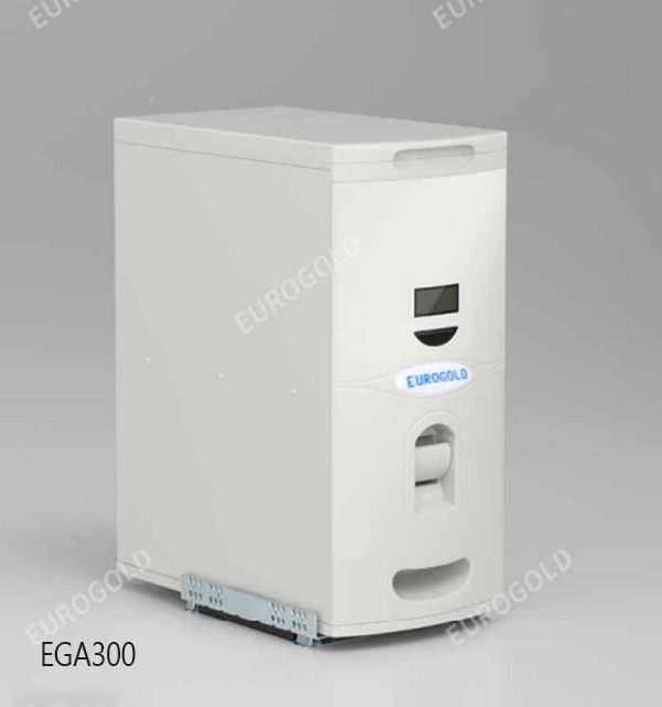 Thung gao am tu ray giam chan EGA300Eurogold Thùng gạo âm tủ ray âm giảm chấn Eurogold