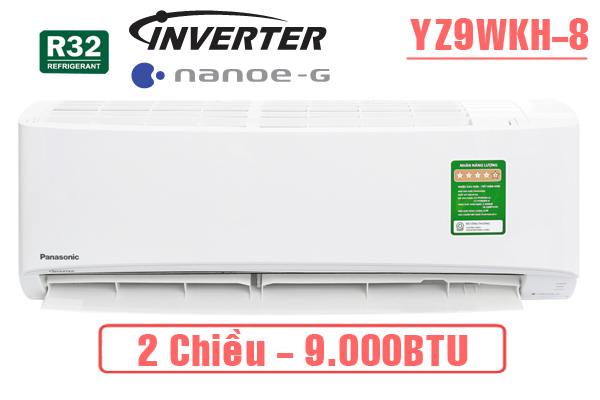 yz9wkh8-ouelf5-1 Panasonic YZ9WKH-8, Điều hòa Panasonic 9000 BTU 2 chiều