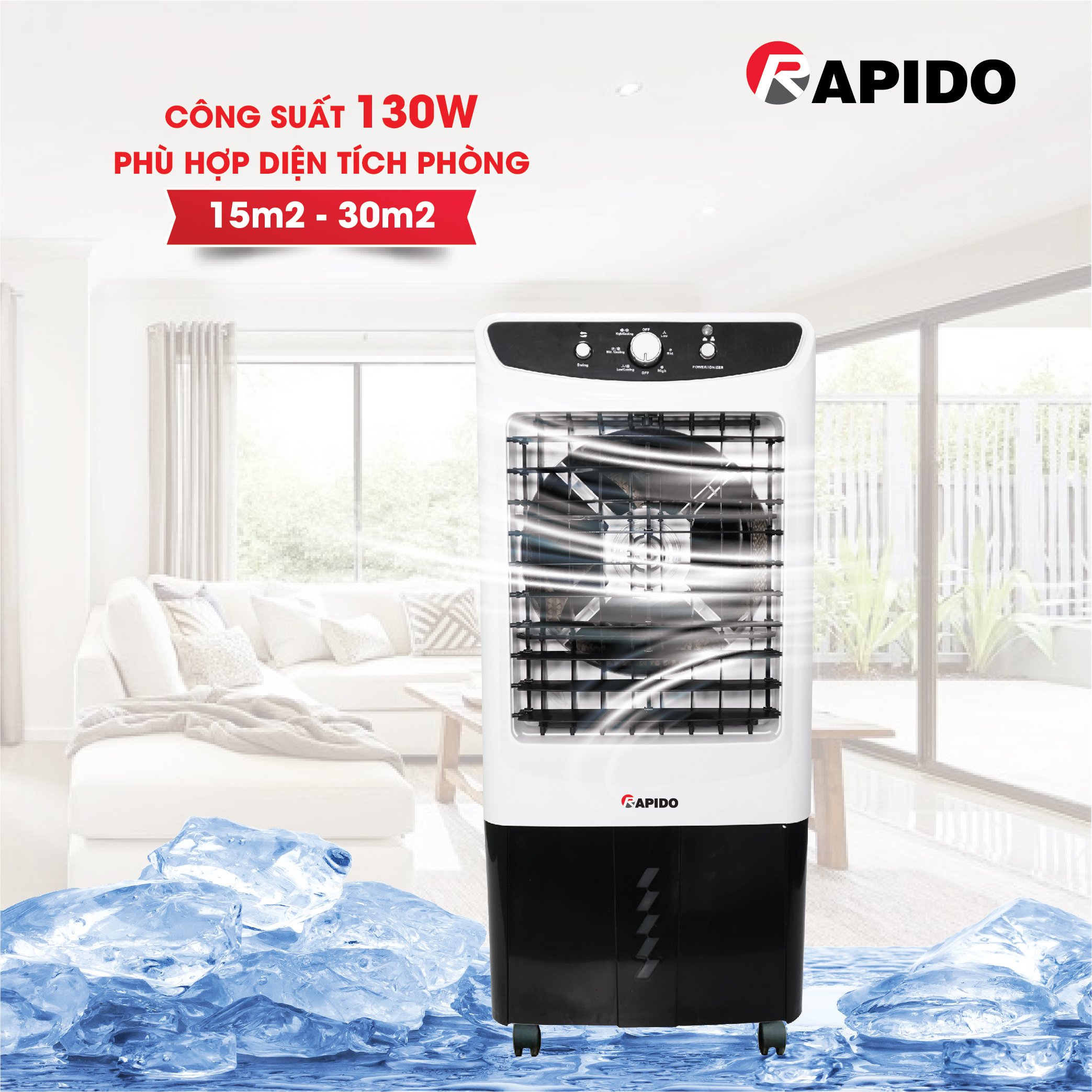 quạt điều hòa Rapido Magic