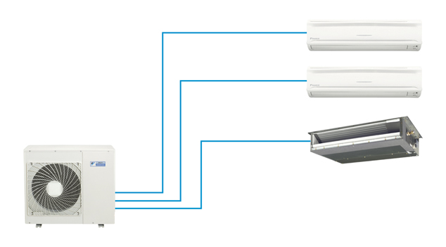 31-3 Dàn nóng điều hòa Daikin multi 3MKS50ESG