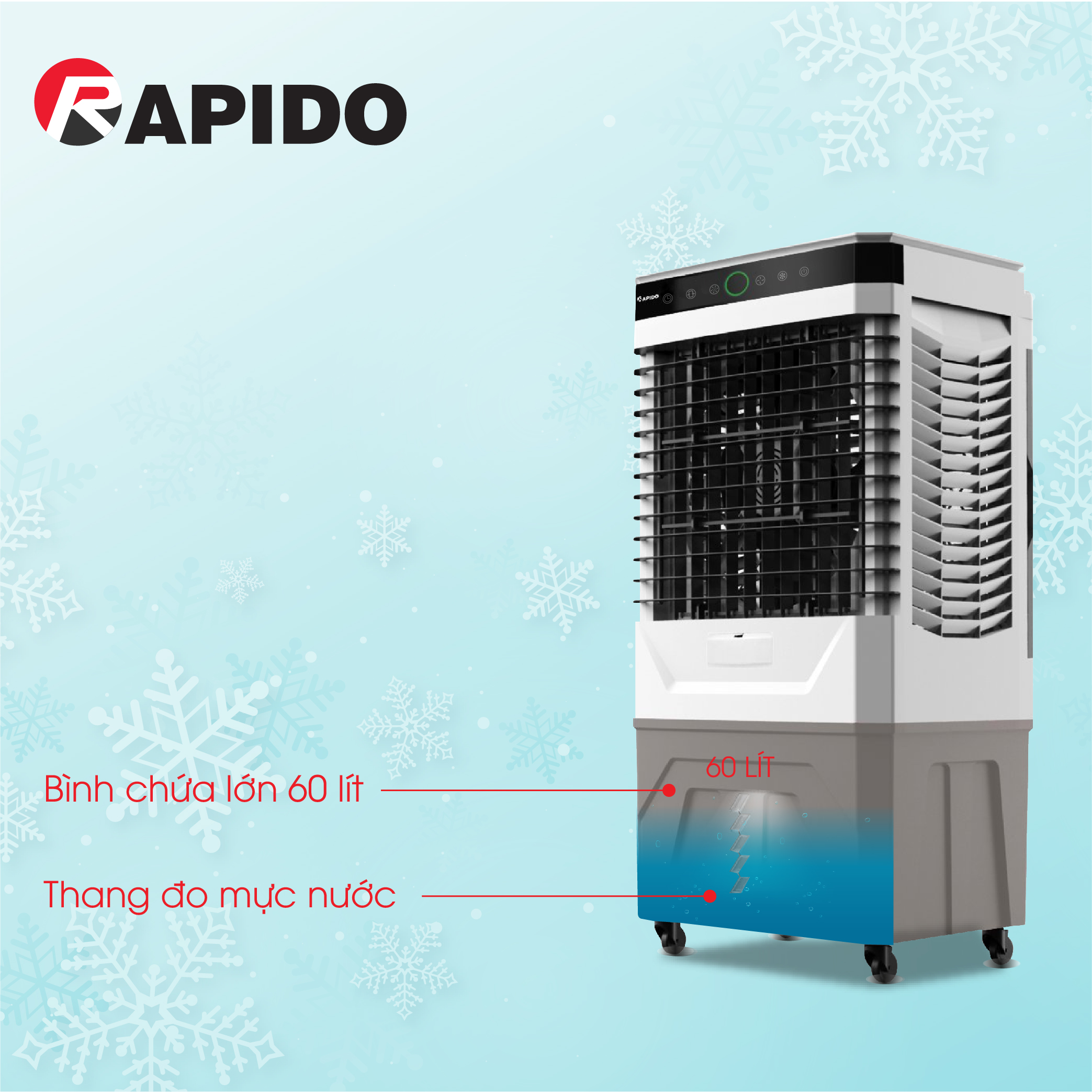 Quạt điều hòa không khí Luckey 9000D