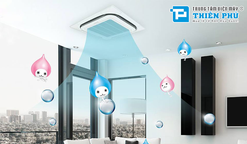 Điều Hòa Âm Trần Daikin 18000Btu 1 Chiều FCNQ18MV1/RNQ18MV1 Gas R410a