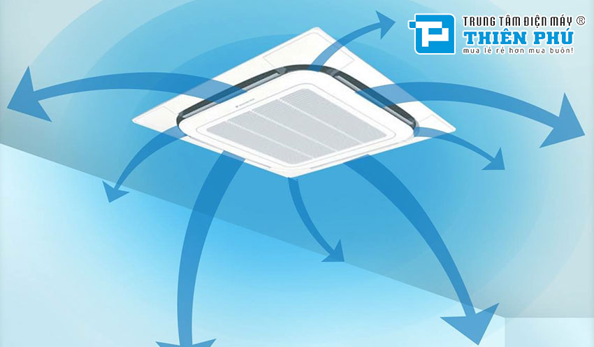 Điều Hòa Âm Trần Daikin 18000Btu 1 Chiều FCNQ18MV1/RNQ18MV1 Gas R410a