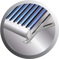 chan-de Chân đế Inox hộp siêu bền