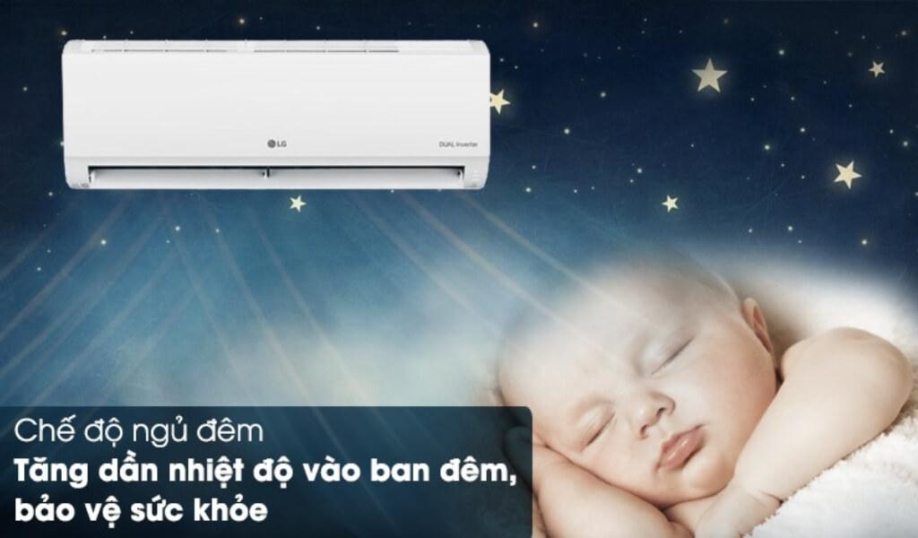 Chế độ ngủ đêm tránh cảm lạnh