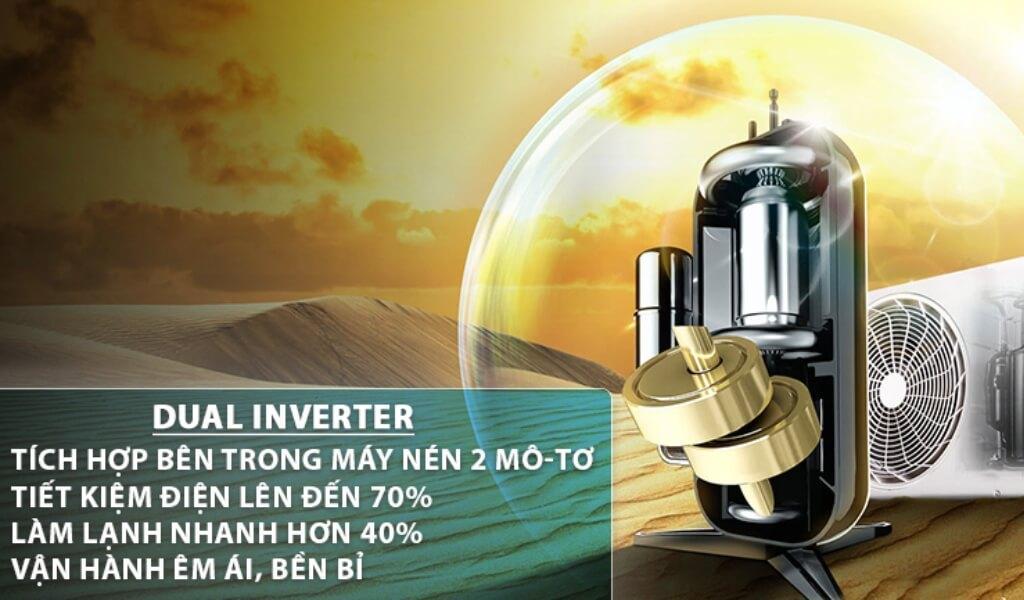 Dàn tản nhiệt mạ vàng nâng cao tuổi thọ máy