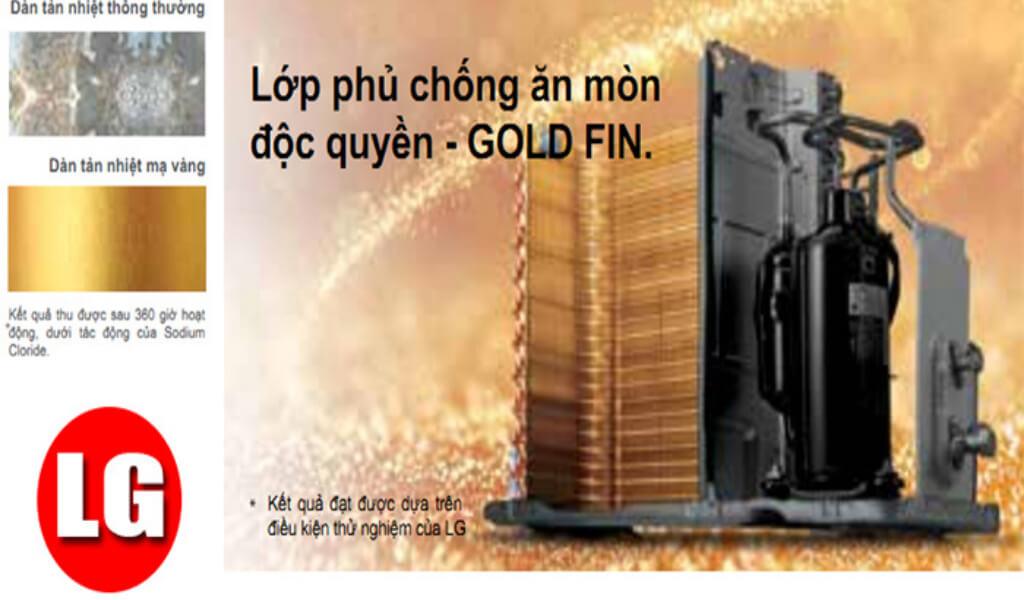 Dàn tản nhiệt mạ vàng bất chấp mọi thời tiết