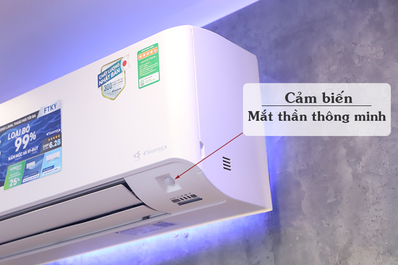 dieu-hoa-daikin-cam-bien-mat-than-4 Điều hòa Daikin cảm biến mắt thần thông minh