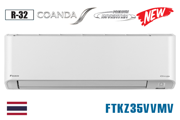 ftkz35vvmv-intt8m Daikin FTKZ35VVMV, Điều hòa Daikin 1 chiều 12000BTU inverter