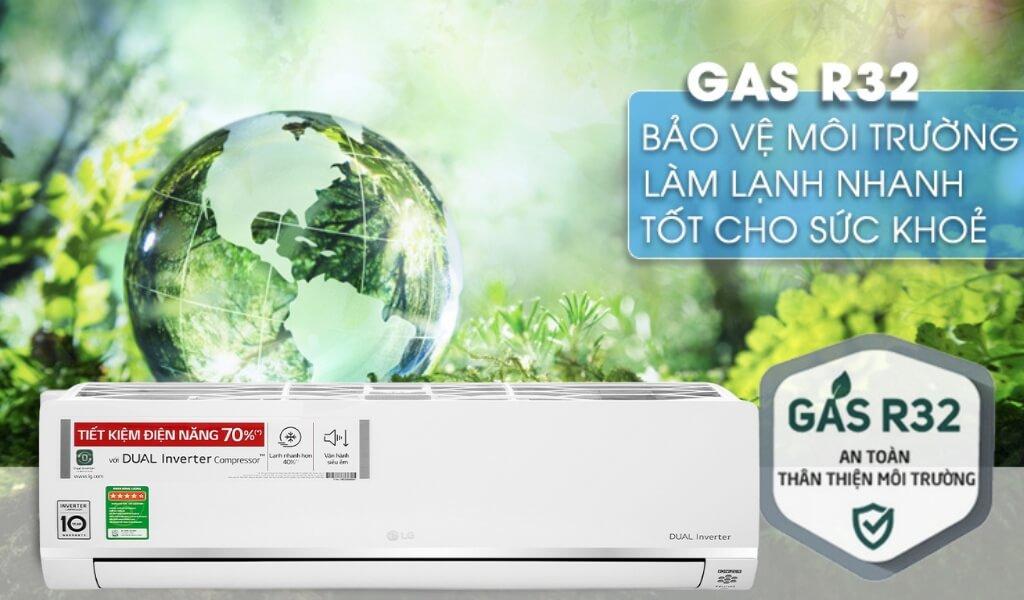 Sử dụng Gas R32 bảo vệ môi trường