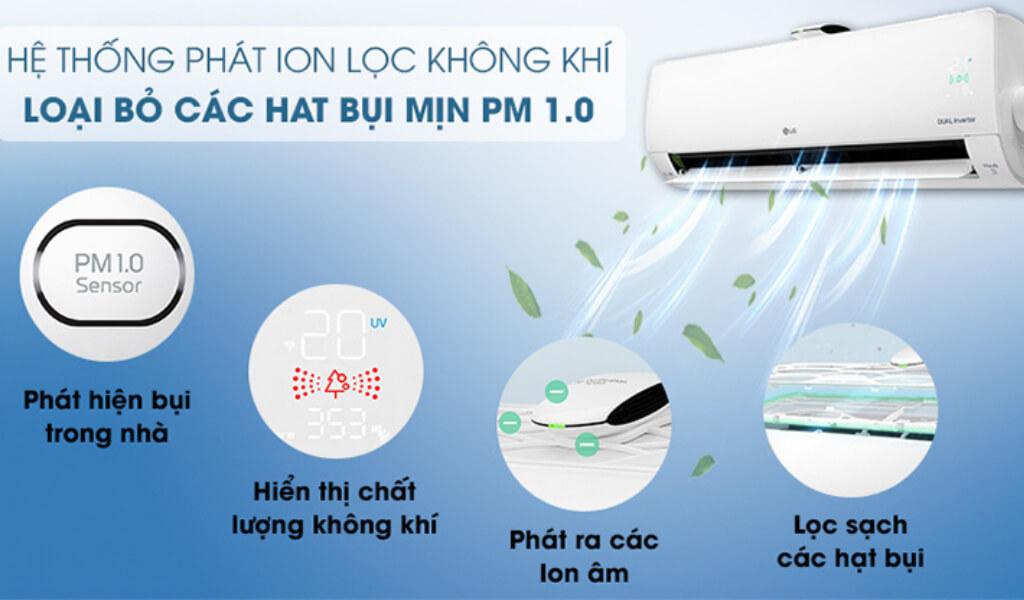 ION lọc sạch vi khuẩn ION lọc sạch vi khuẩn