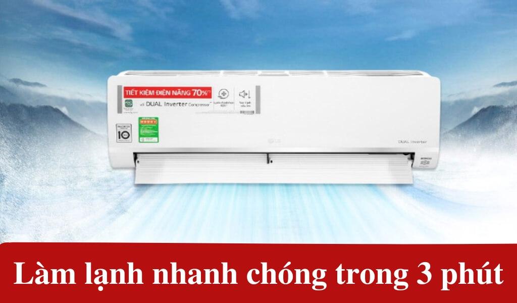 Trong 3 phút có ngay không gian mát lạnh