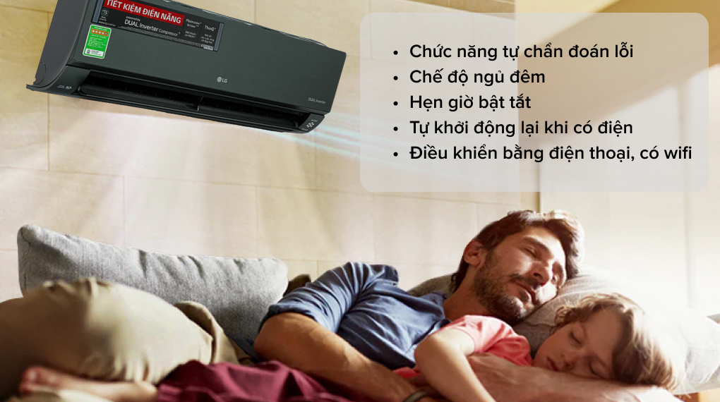 Điều hòa LG Inverter 12000 BTU V13APIG - Tiện ích Điều hòa LG Inverter 12000 BTU V13APIG - Tiện ích