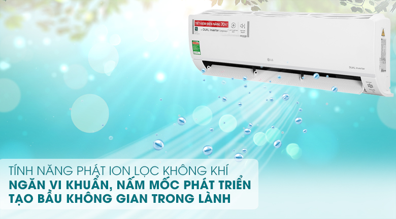 lg-v18api1-150321-0125084 Máy lạnh LG Inverter 2 HP V18API1 - Phát Ion lọc không khí
