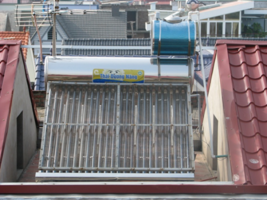 Thái Dương Năng Titan 316 Chịu Áp Lực - 18 ống - 200 lít Thái Dương Năng Titan 316 Chịu Áp Lực - 18 ống - 200 lít