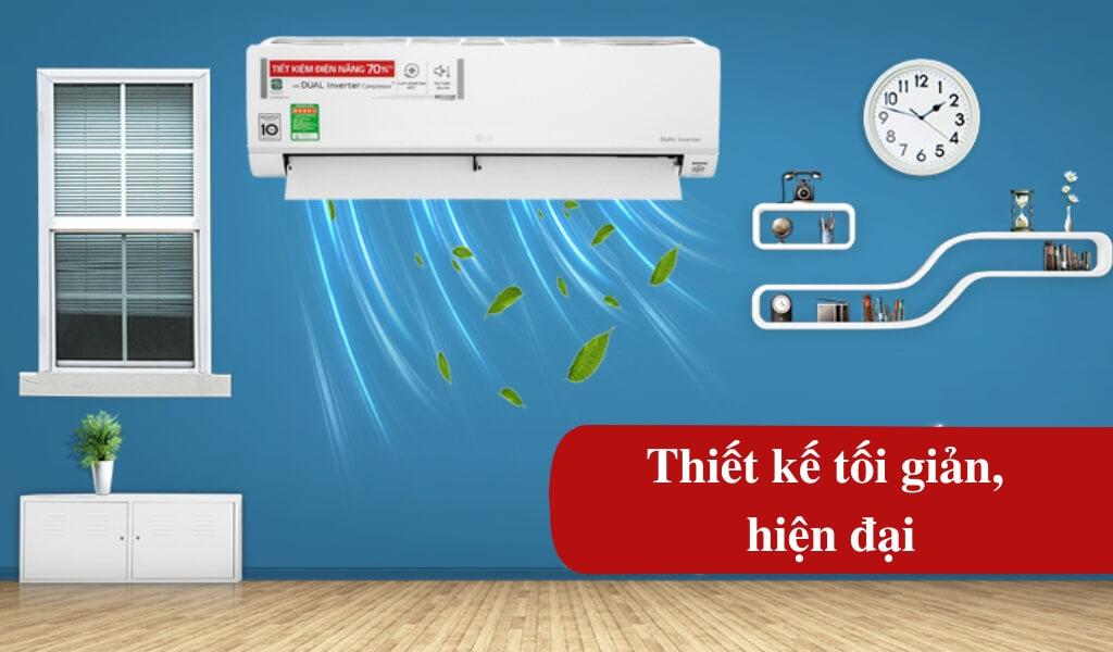 Thiết kế đơn giản giúp gia tăng thẩm mỹ cho không gian