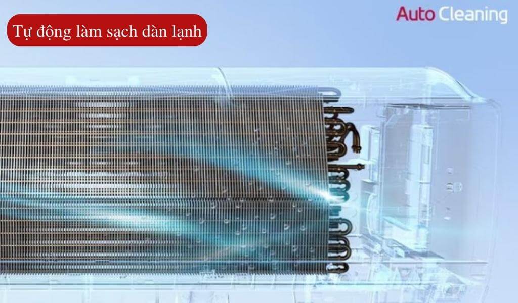 Tính năng tự động làm sạch dàn lạnh